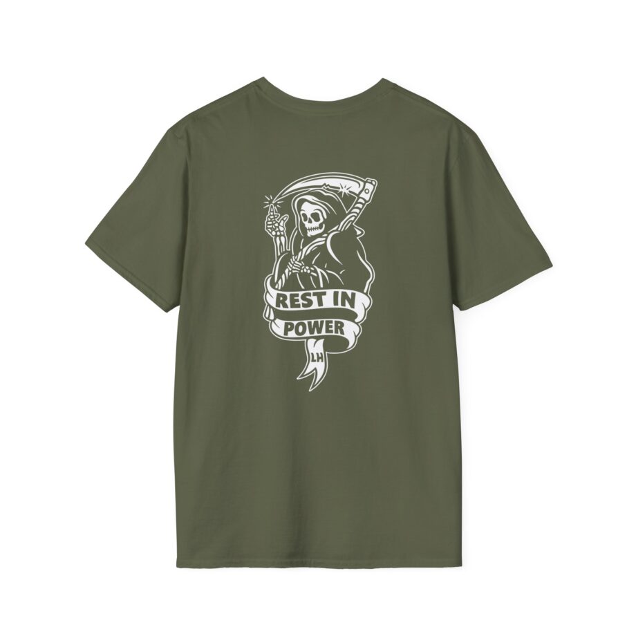 Lionheart "Rest in Power" Unisex Softstyle T-Shirt