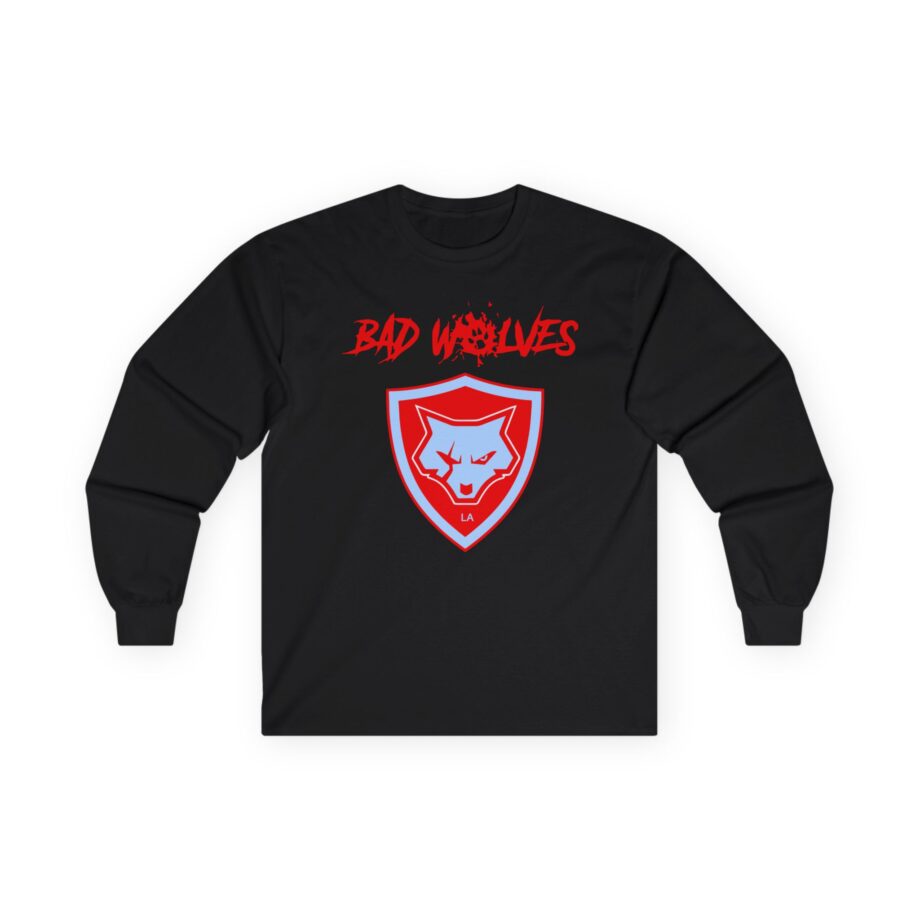 Bad Wolves Shield Blue Unisex Ultra Cotton Long Sleeve Tee
