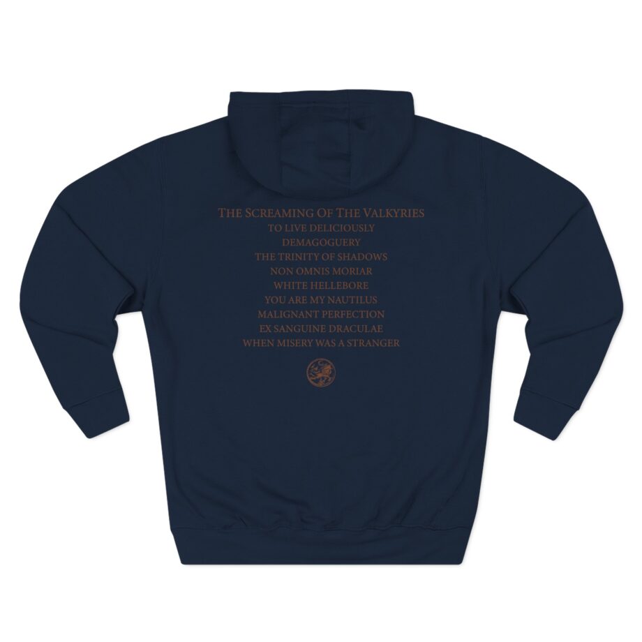 Cradle of Filth Valkyrie Sigil Three-Panel Fleece Hoodie
