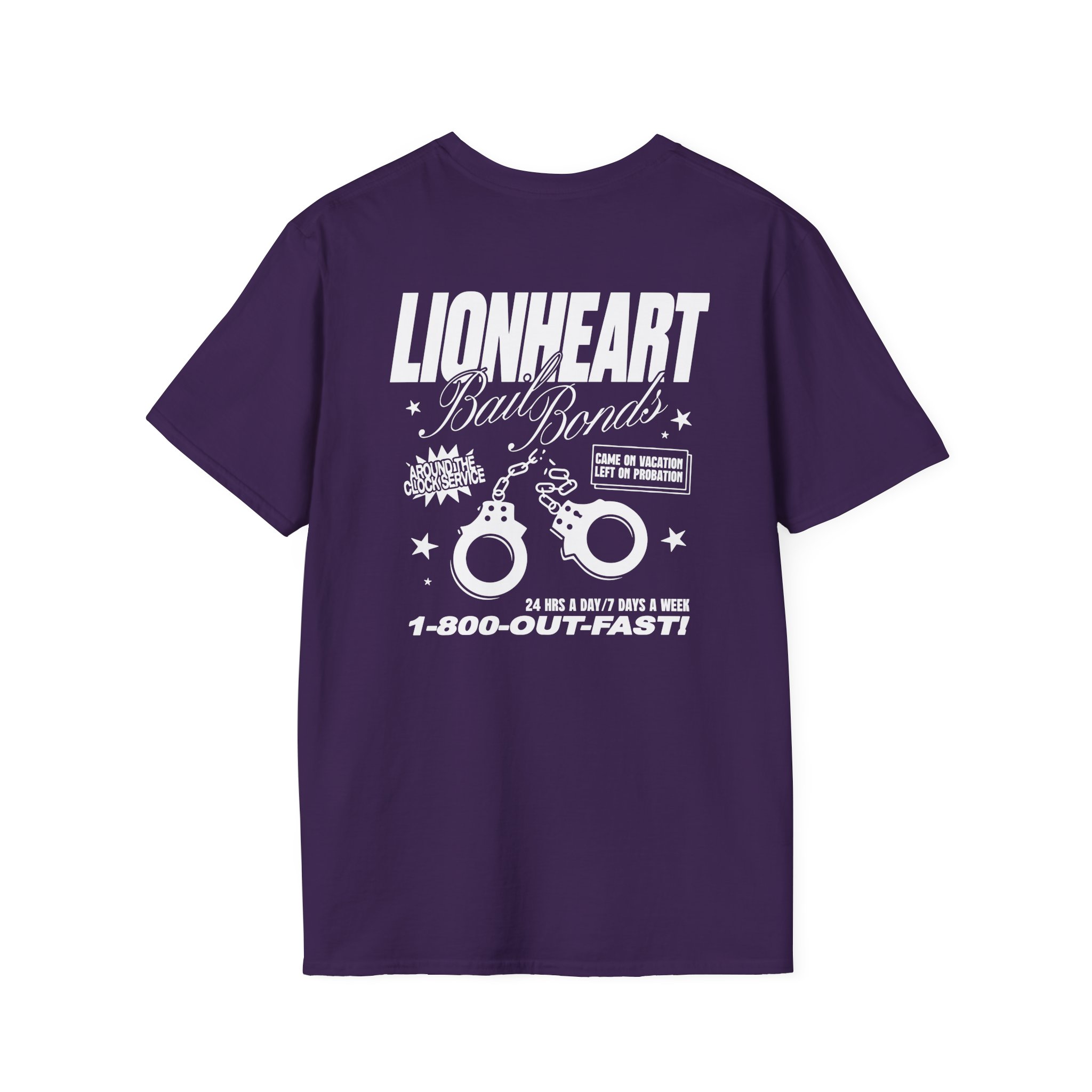 Lionheart "Bail Bonds" Unisex Softstyle T-Shirt