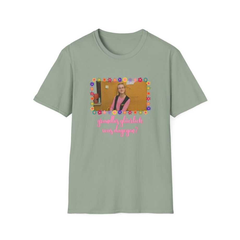 Feinkost Kolinski - Grundlos Glücklich Was Dagegen Unisex Softstyle T-Shirt