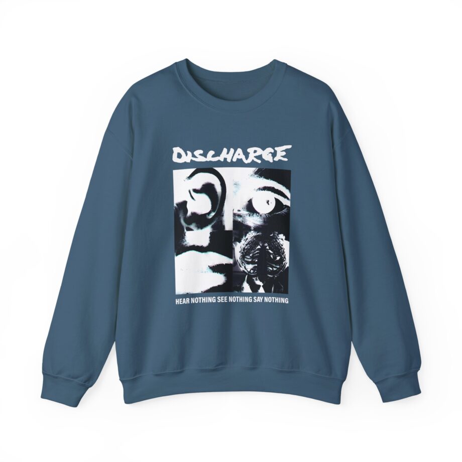 Discharge Hear Nothing Unisex Heavy Blend™ Crewneck Sweatshirt