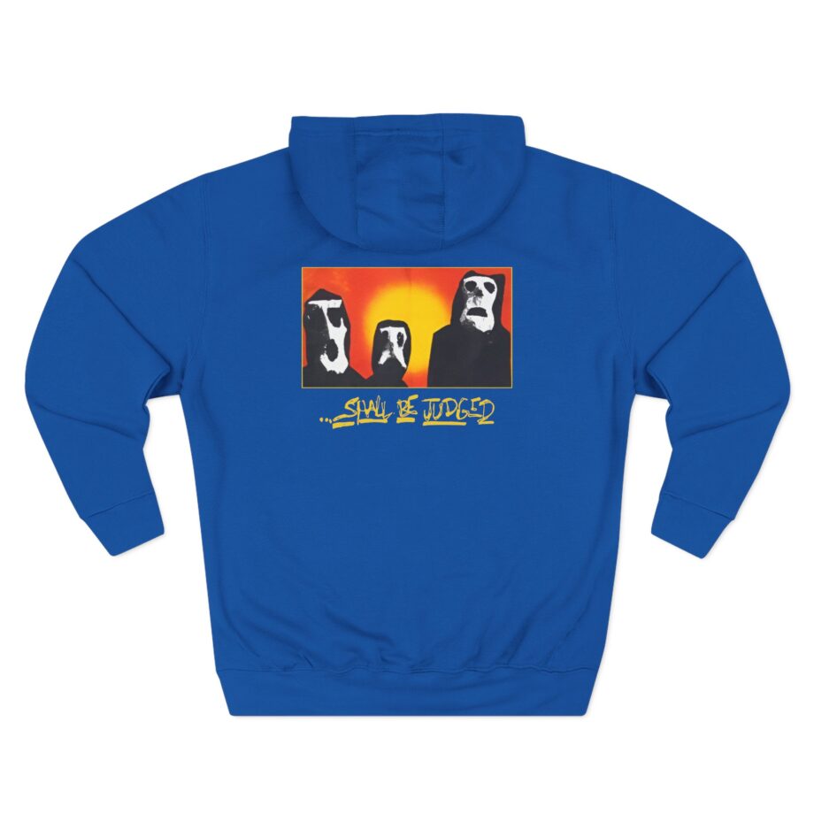 Burn Shall Be Judged Three-Panel Fleece Hoodie