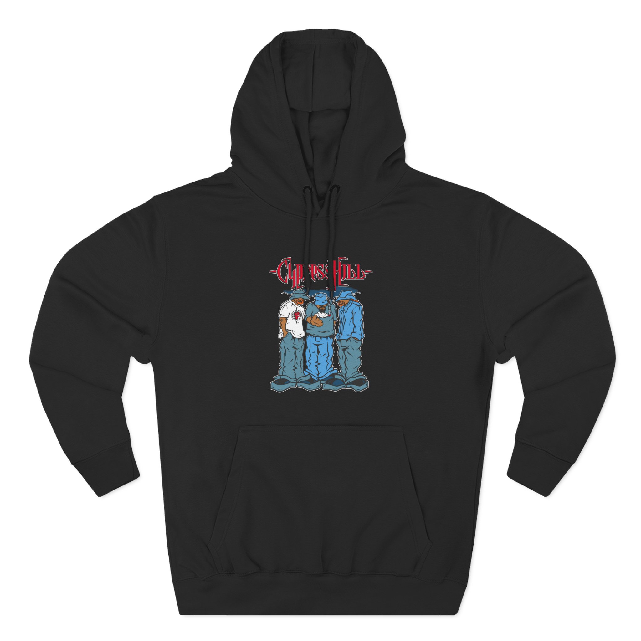 Cypress Hill Blunted Three-Panel Fleece Hoodie