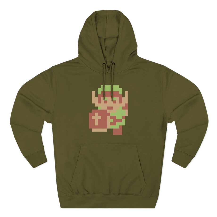 TL Three-Panel Fleece Hoodie