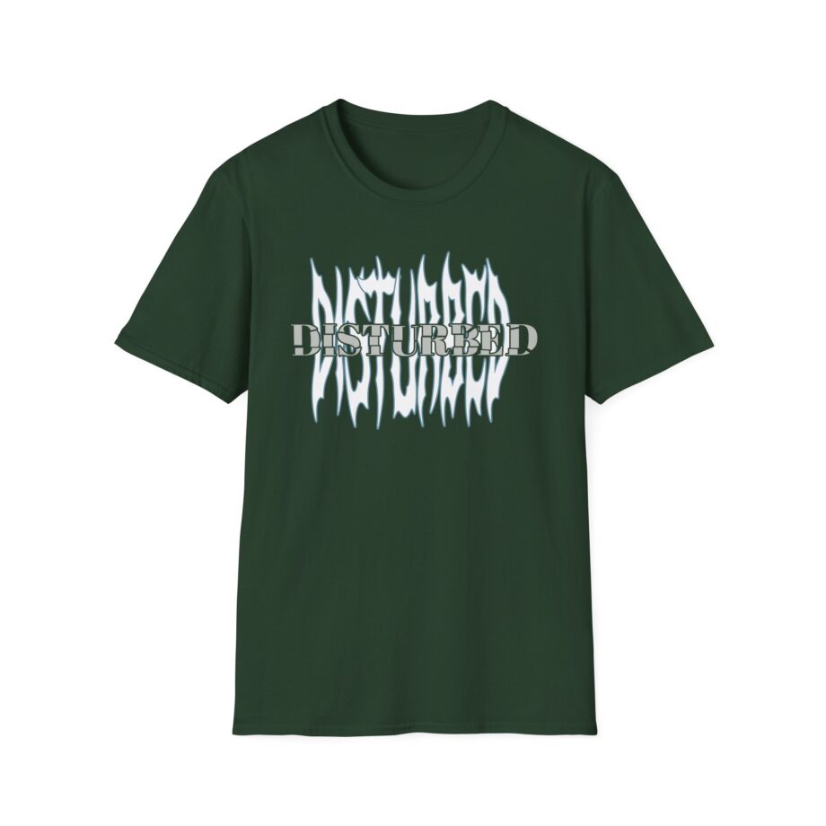 Disturbed Olive Glow Unisex Softstyle T-Shirt
