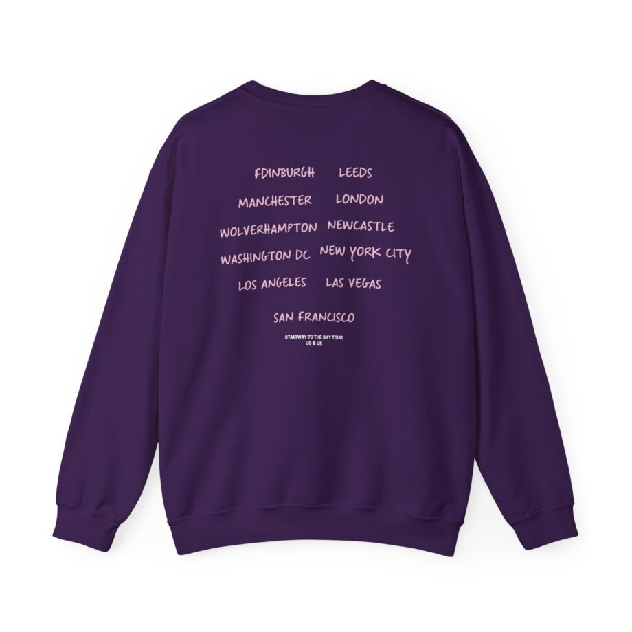 Zayn Malik Antenna Itin Faded Unisex Heavy Blend™ Crewneck Sweatshirt