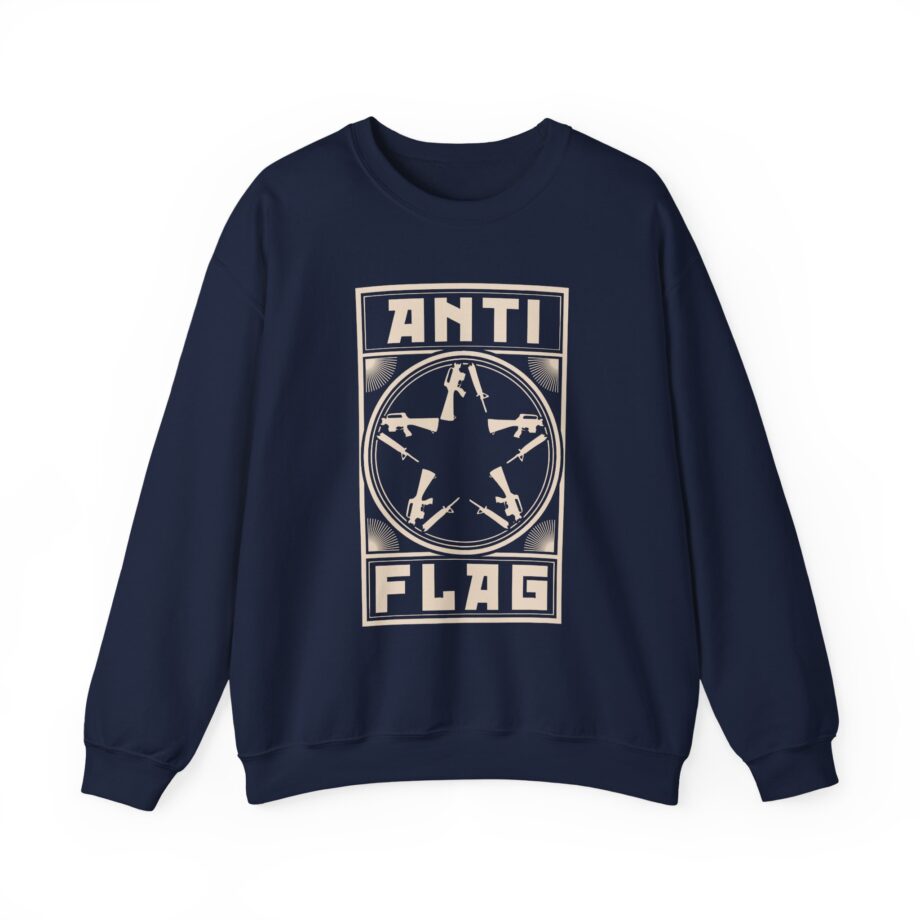 Anti Flag Comrade Gunstar Unisex Heavy Blend™ Crewneck Sweatshirt