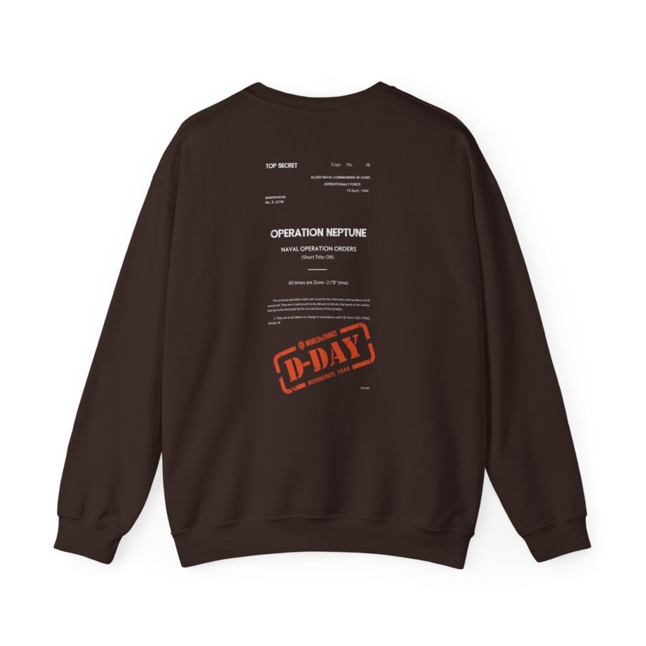 World of Tank Wot D-day Top Secret Unisex Heavy Blend™ Crewneck Sweatshirt
