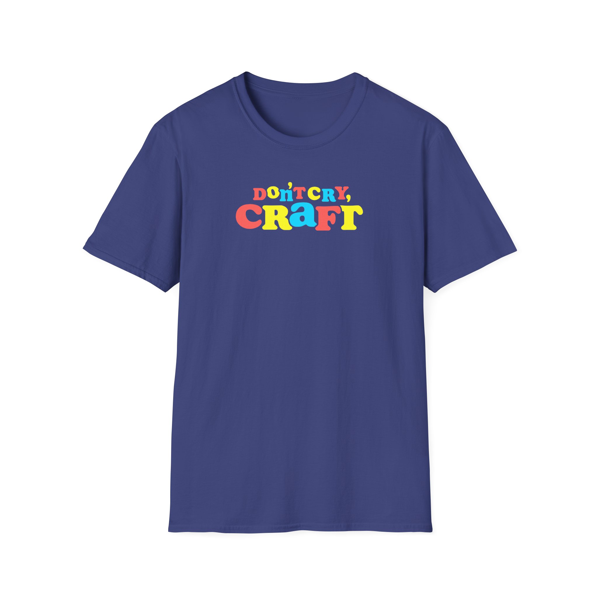 Dan and Phil Don't Cry Craft Unisex Softstyle T-Shirt