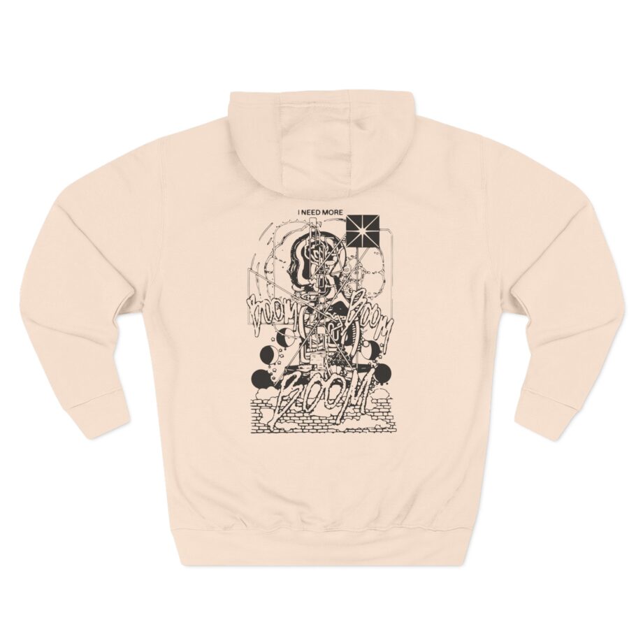 Turnstile Three-Panel Fleece Hoodie