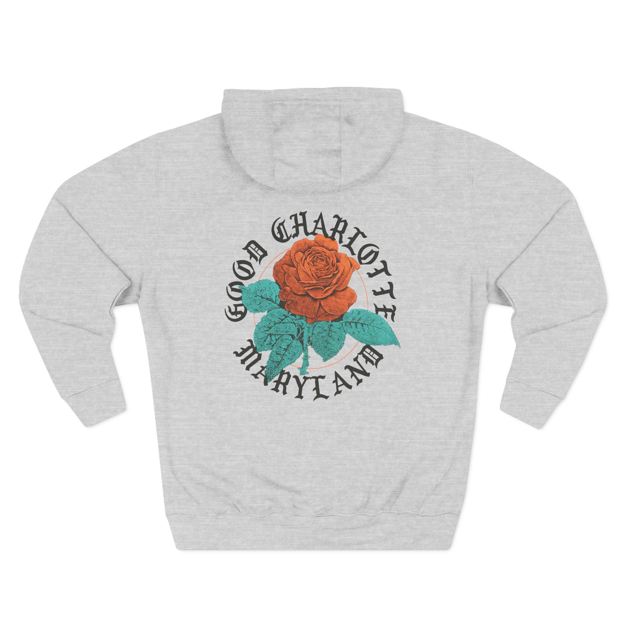 Good Charlotte Rose Maryland Three-Panel Fleece Hoodie