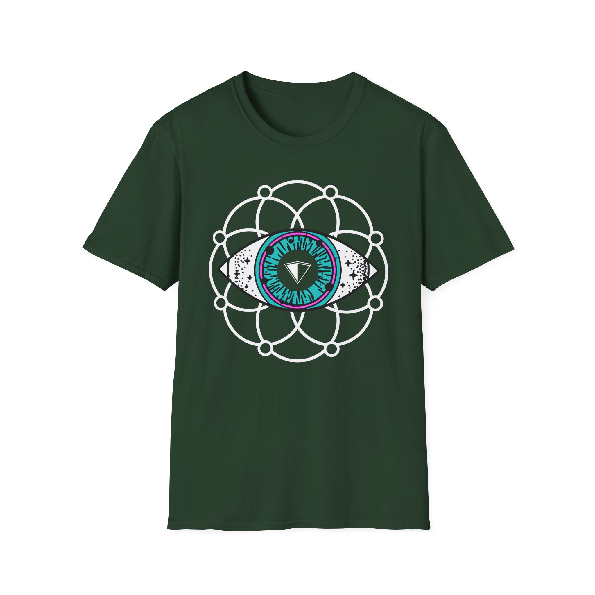 Inzo Celestial Eye Unisex Softstyle T-Shirt