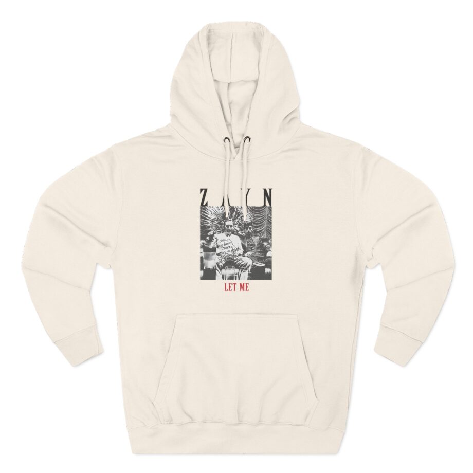 Zayn Malik Let Me Three-Panel Fleece Hoodie
