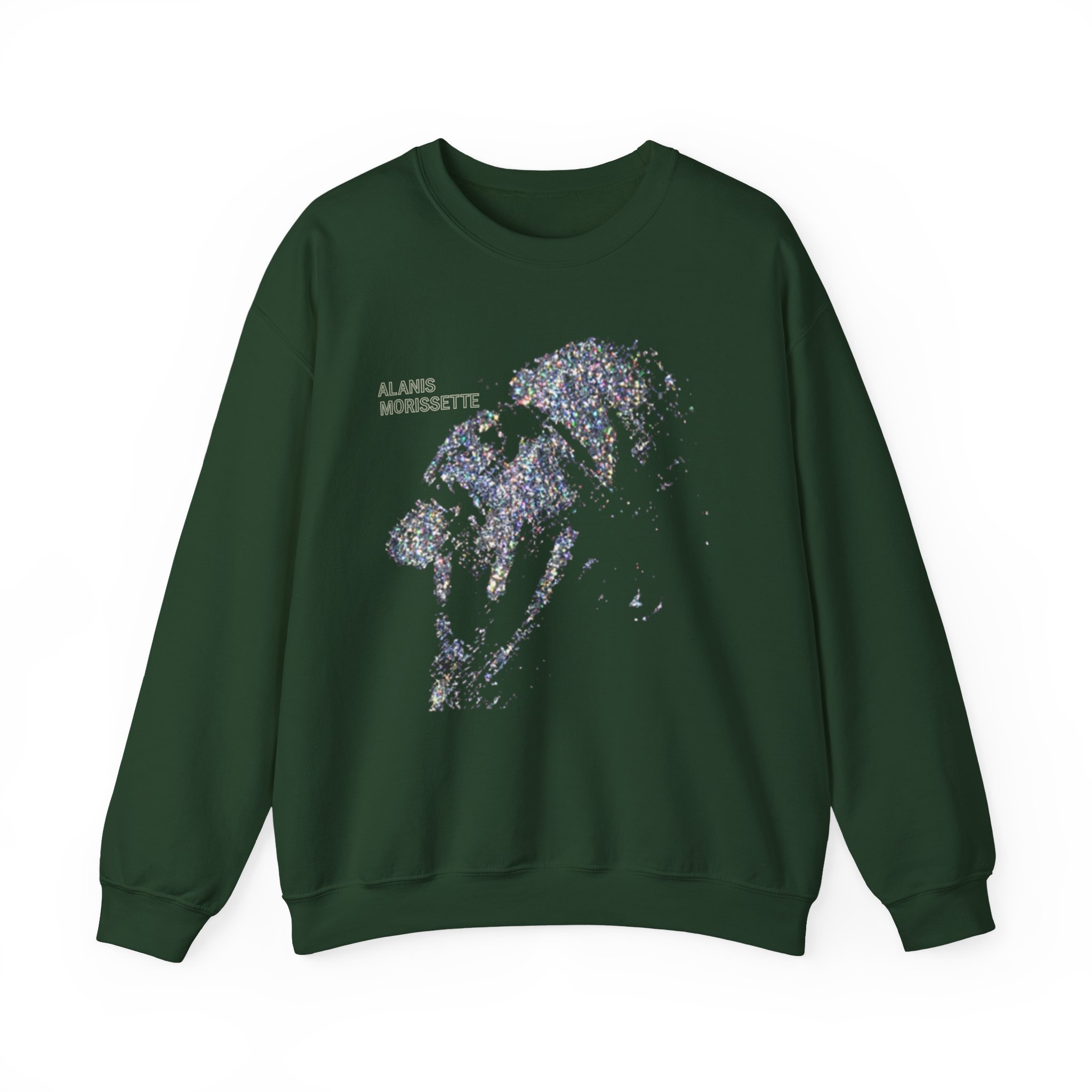 Alanis Morissette Such Pretty Forks Glitter Unisex Heavy Blendâ„¢ Crewneck Sweatshirt