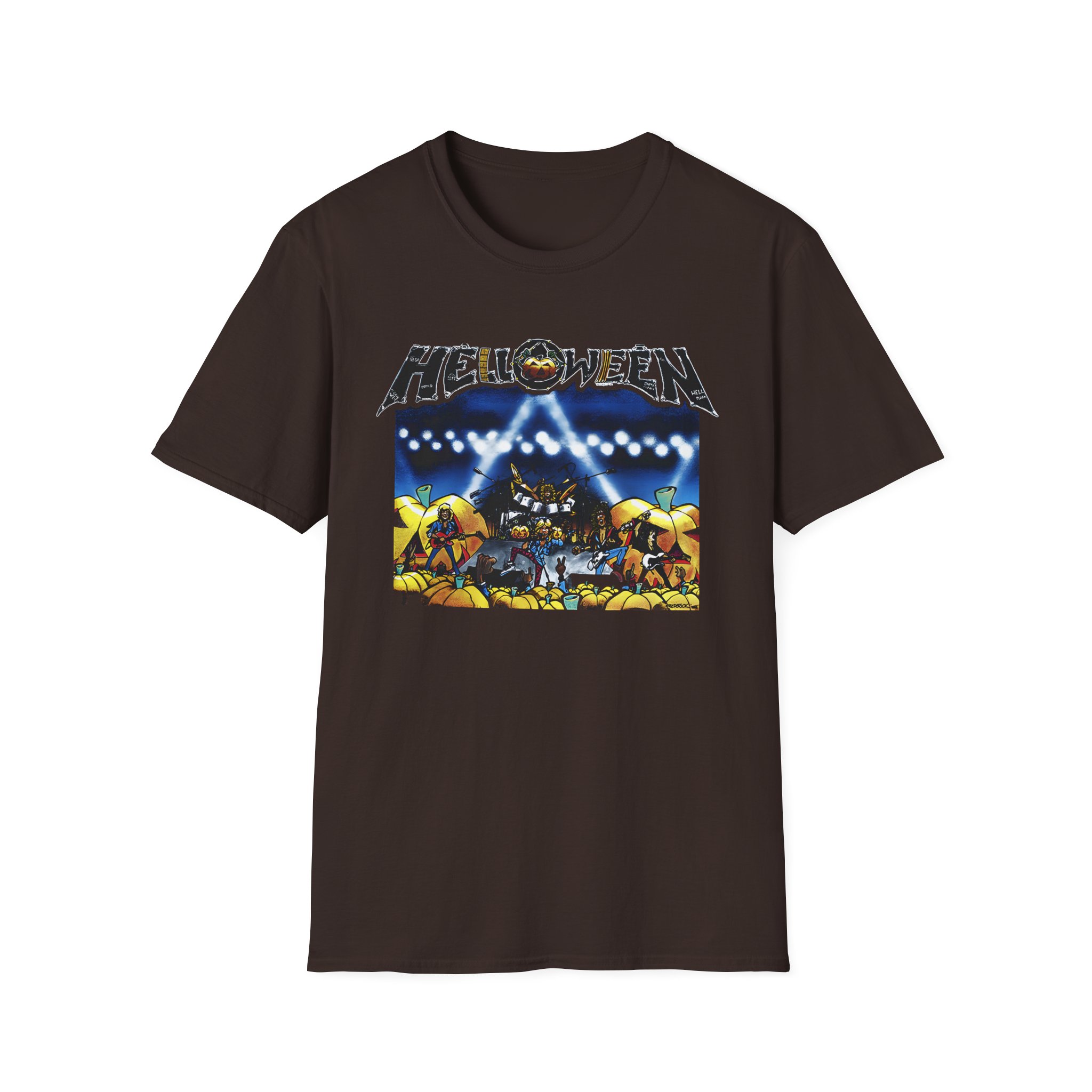 Helloween Live in the U.k. Unisex Softstyle T-Shirt