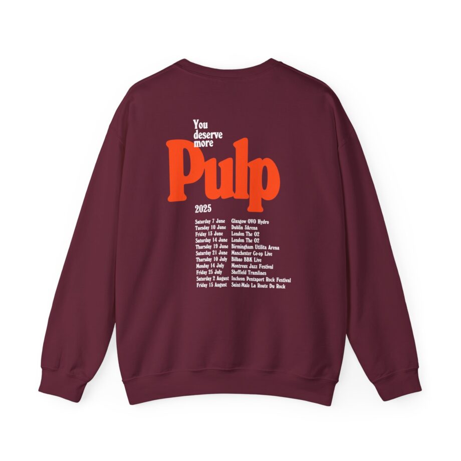 Pulp More 2025 Tour Unisex Heavy Blend™ Crewneck Sweatshirt