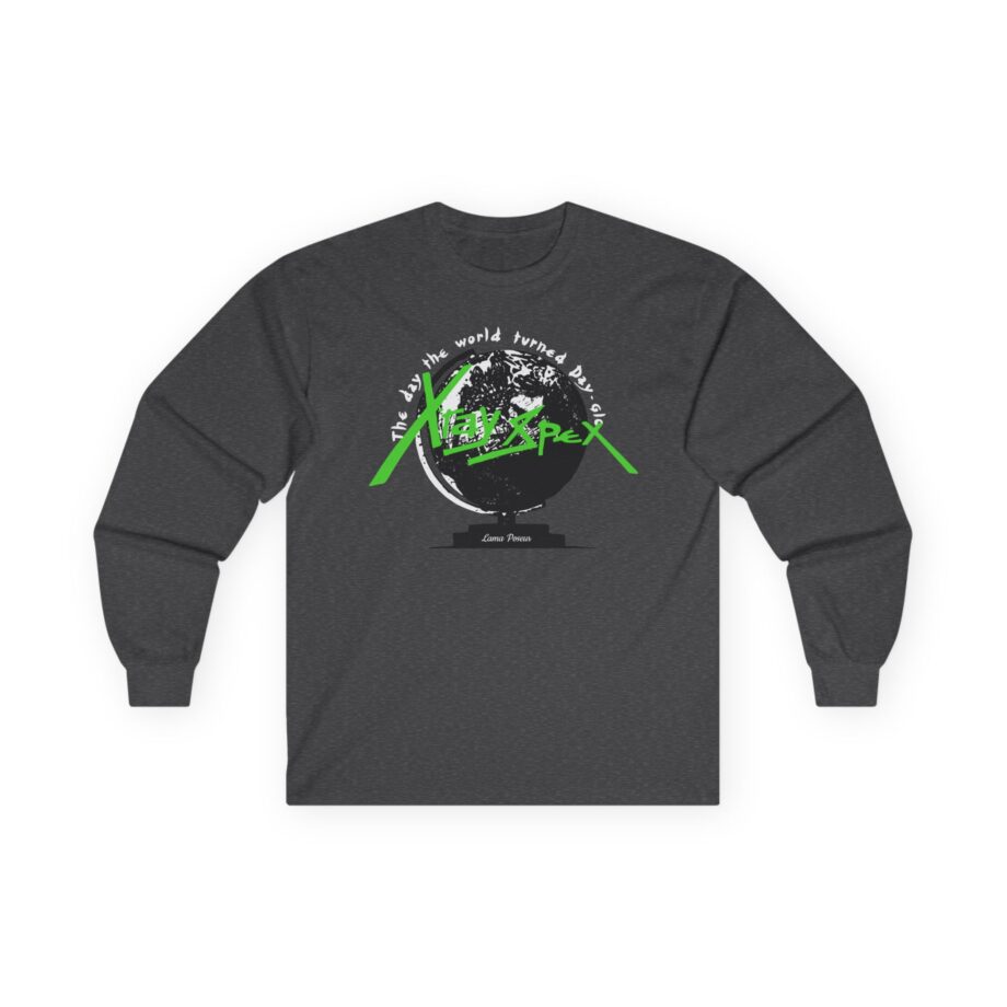 X-ray Spex Day-Glo Globe Unisex Ultra Cotton Long Sleeve Tee