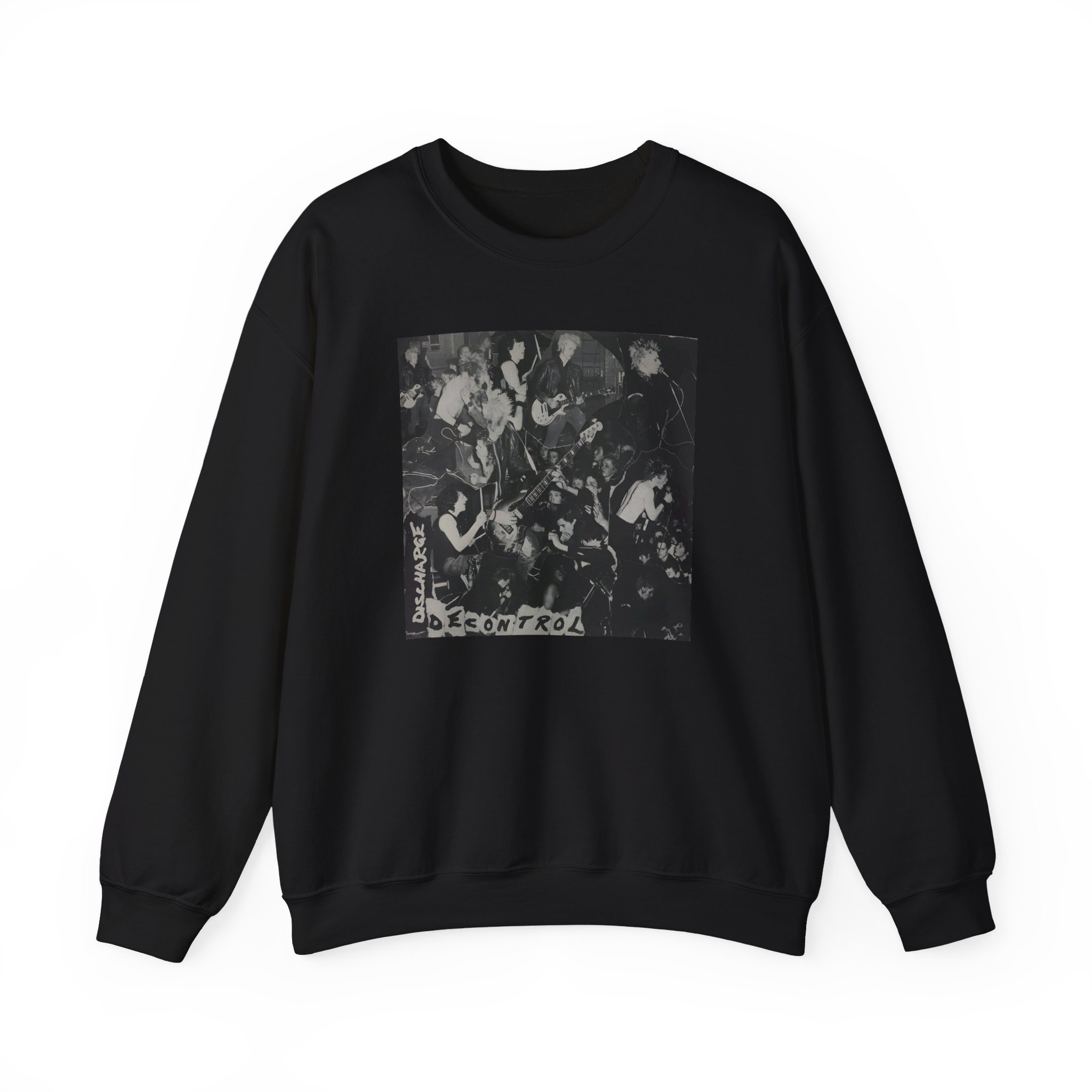 Discharge Decontrol Unisex Heavy Blendâ„¢ Crewneck Sweatshirt