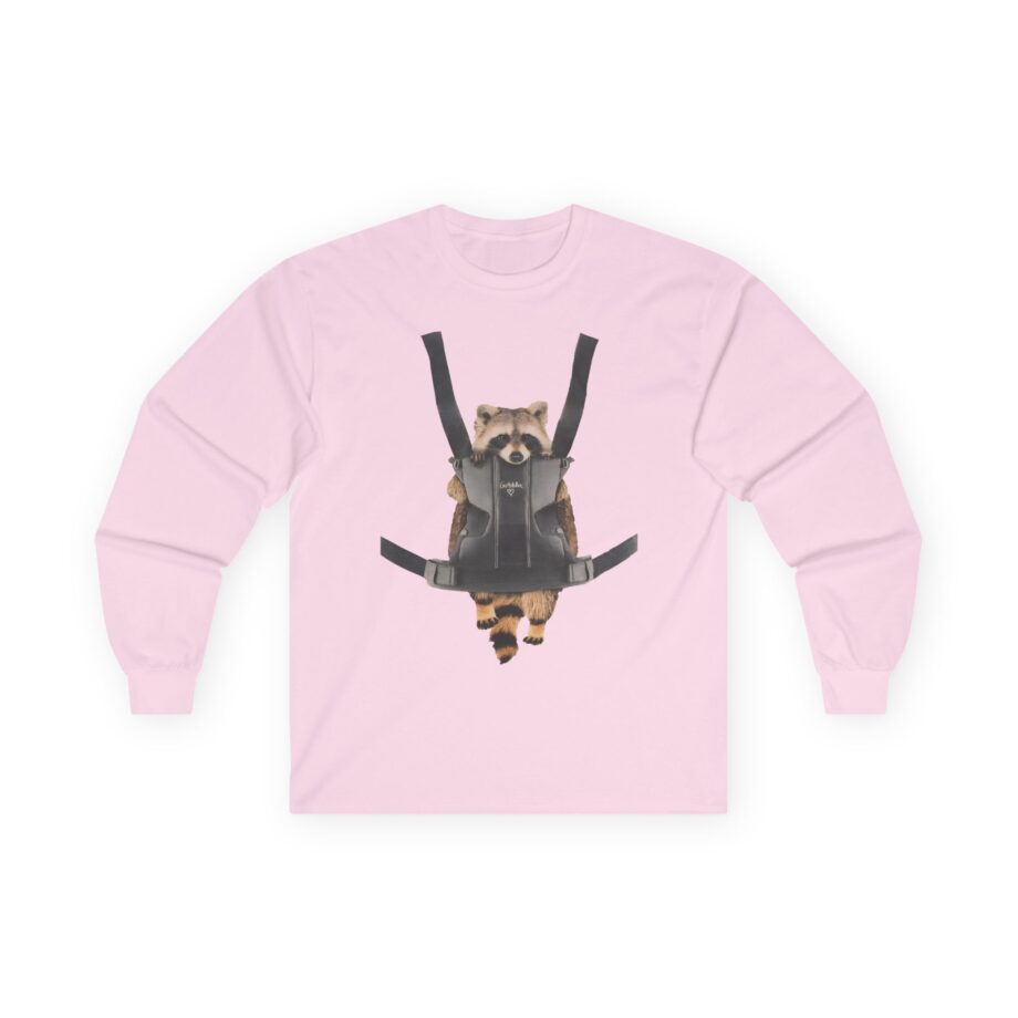 William Osman Raccoon Unisex Ultra Cotton Long Sleeve Tee