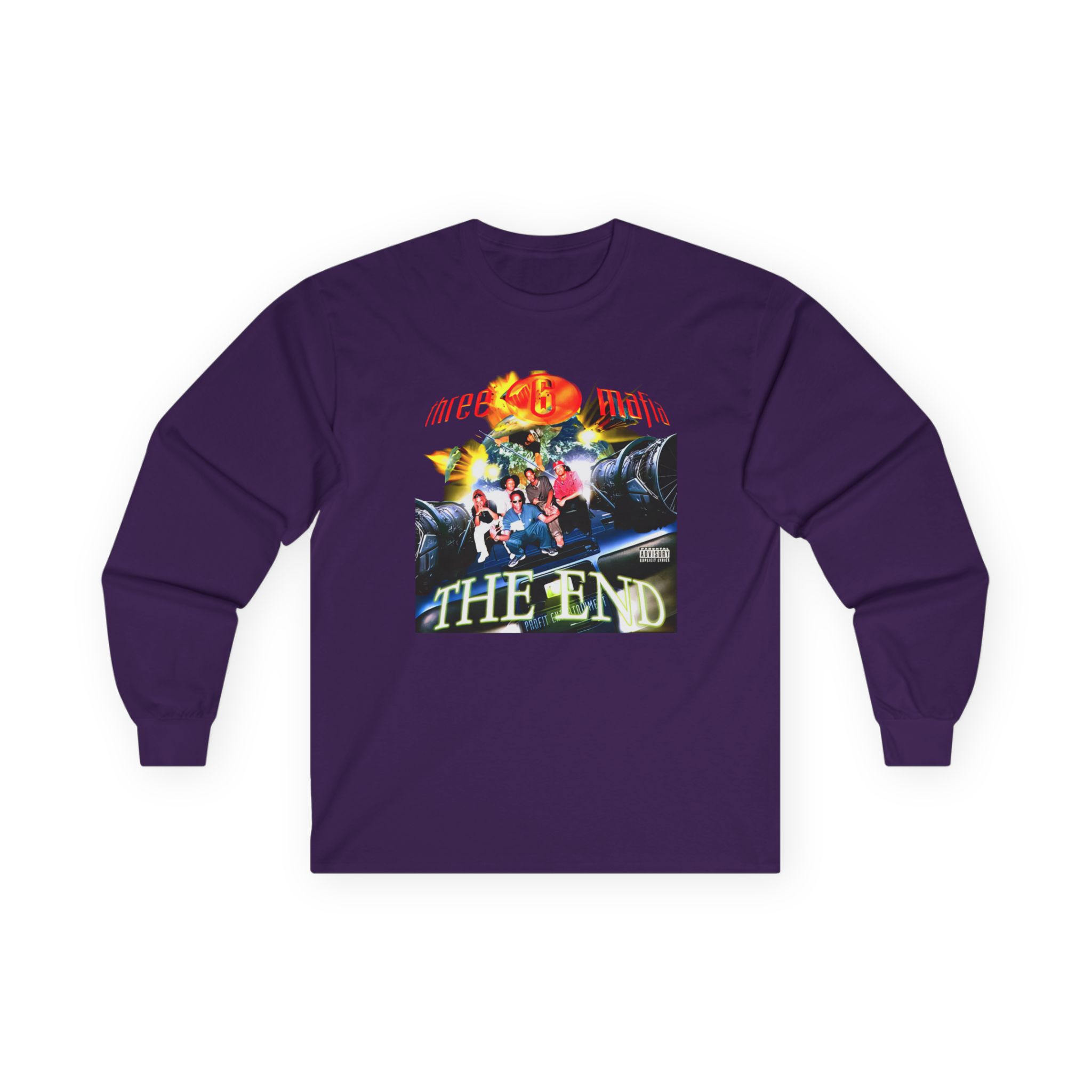 Three 6 Mafia the End Unisex Ultra Cotton Long Sleeve Tee