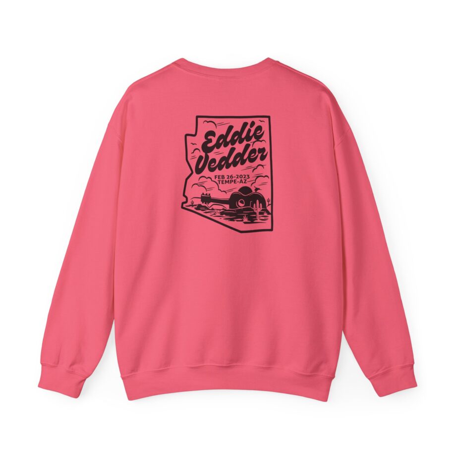 Eddie Vedder AZ Map Unisex Heavy Blend™ Crewneck Sweatshirt
