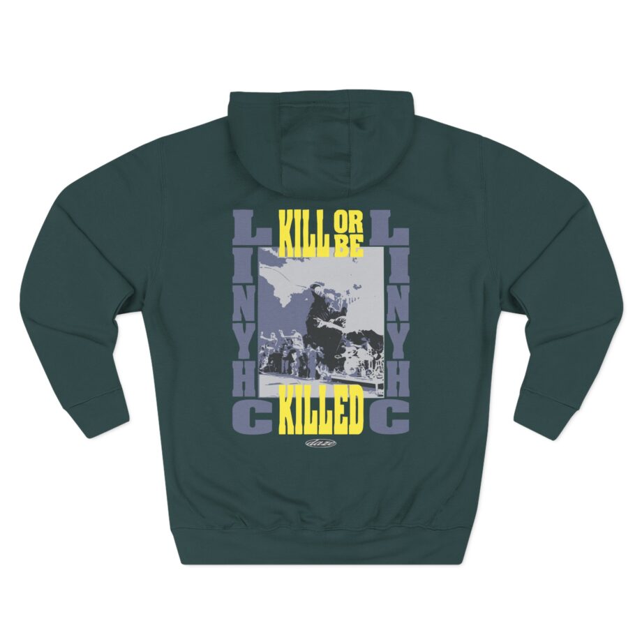 Pain of Truth Kill or Be Killed Three-Panel Fleece Hoodie
