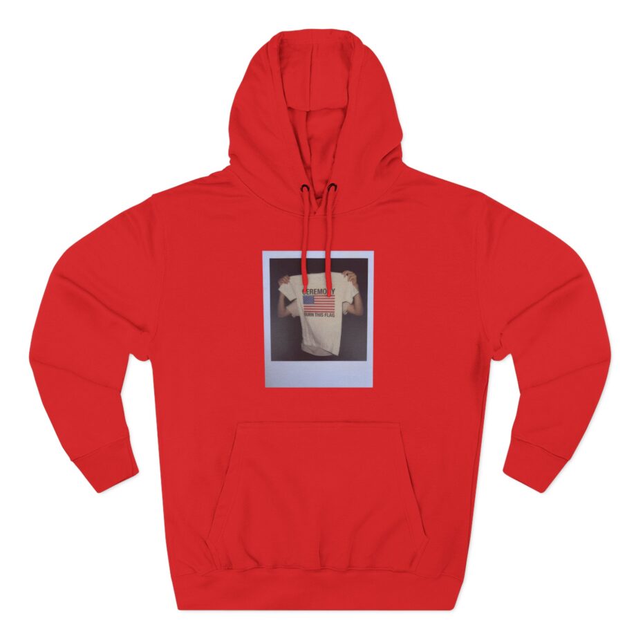 Ceremony Burn This Polaroid Three-Panel Fleece Hoodie