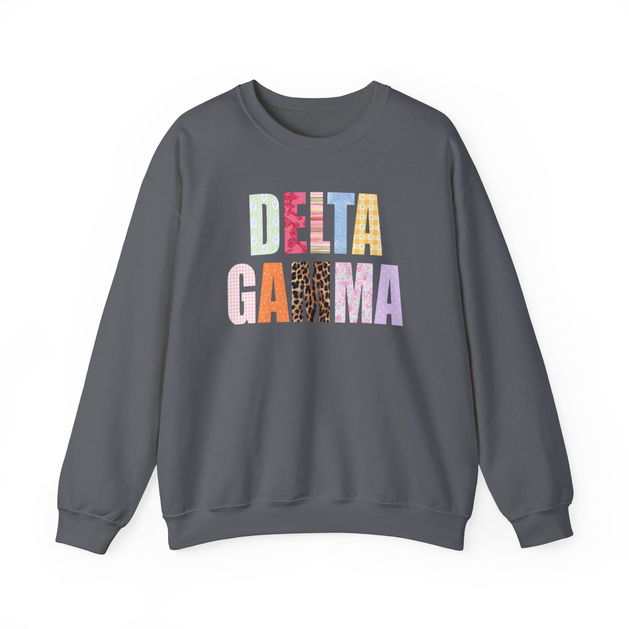 Delta Gamma Scrapbook Sorority Unisex Heavy Blendâ„¢ Crewneck Sweatshirt