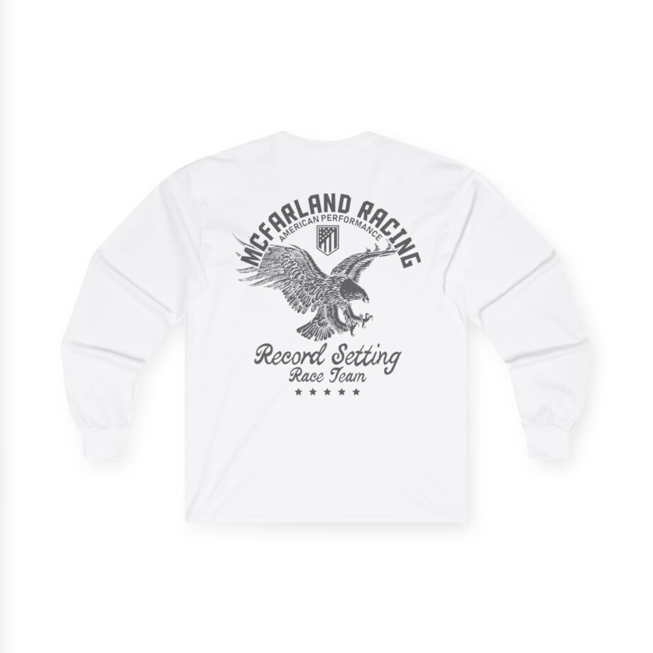 Cleetus Mcfarland Record Setting Race Team Unisex Ultra Cotton Long Sleeve Tee