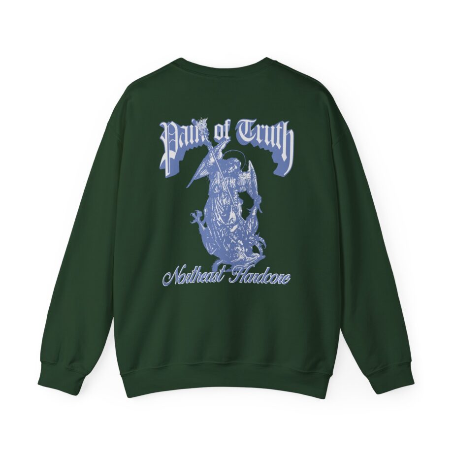 Pain of Truth Not Through Blood Unisex Heavy Blend™ Crewneck Sweatshirt