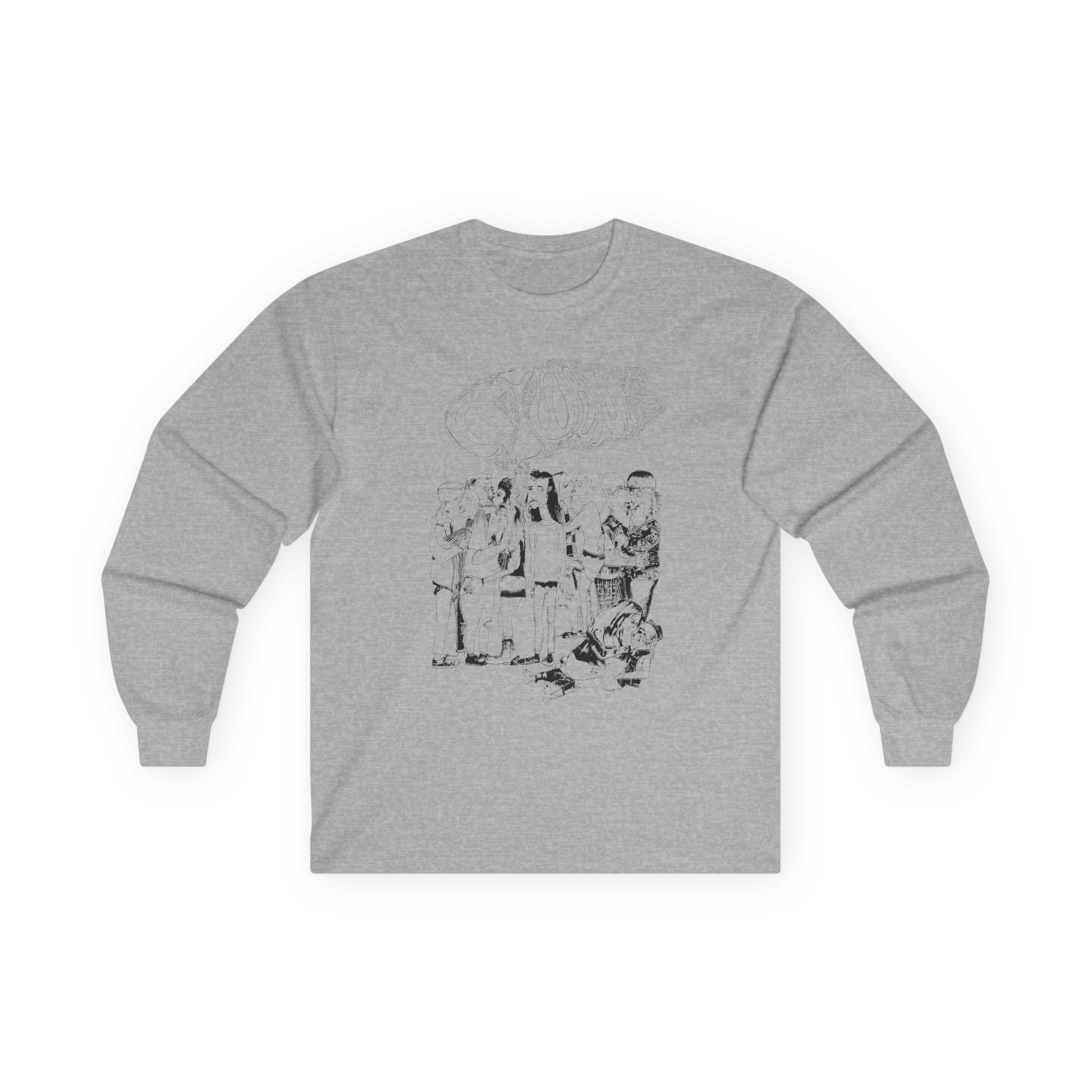 Crywank Unisex Ultra Cotton Long Sleeve Tee