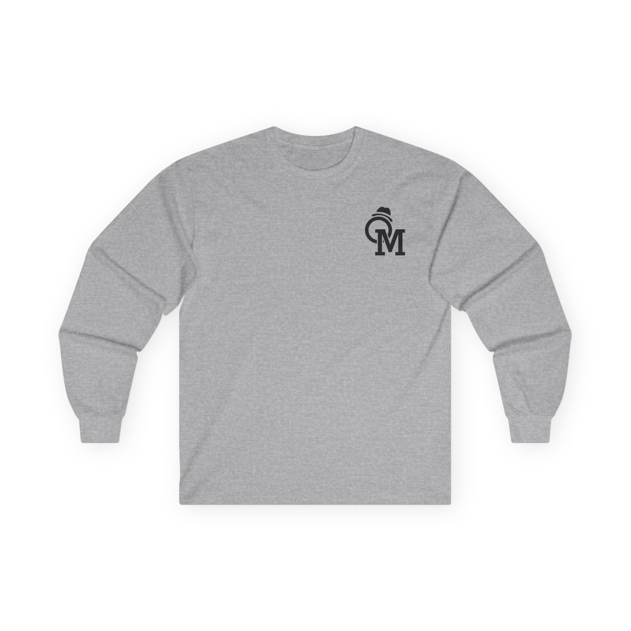 Olly Murs OM Logo Unisex Ultra Cotton Long Sleeve Tee