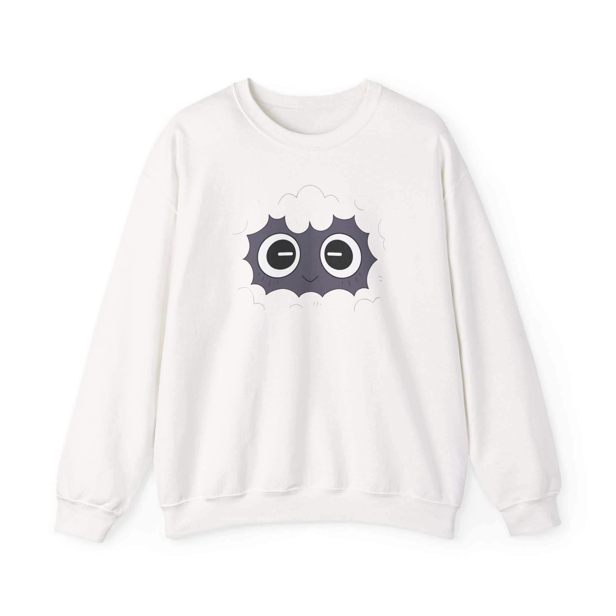 Cult of the Lamb Floofy Lamb Unisex Heavy Blendâ„¢ Crewneck Sweatshirt