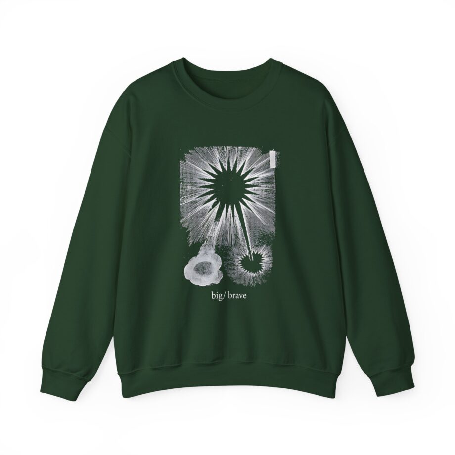 Big Brave Star Unisex Heavy Blend™ Crewneck Sweatshirt