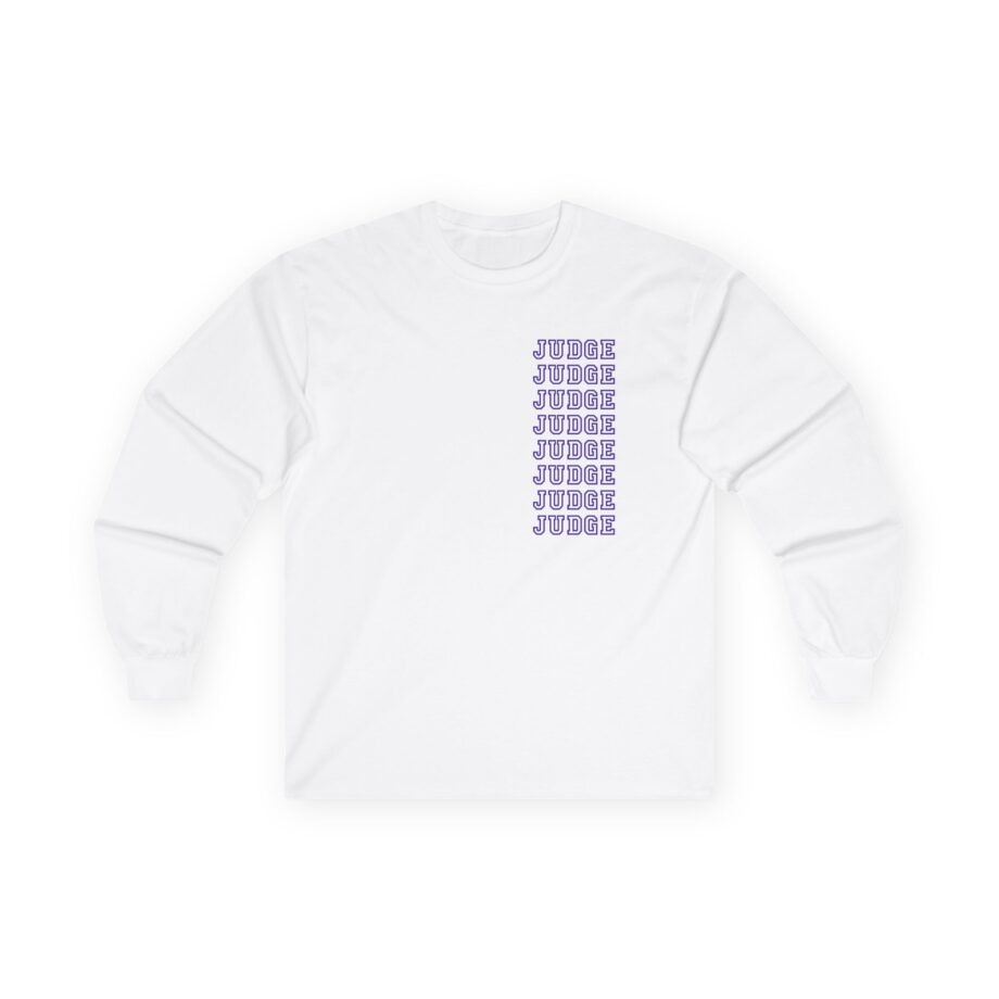 Judge New York Crew Unisex Ultra Cotton Long Sleeve Tee