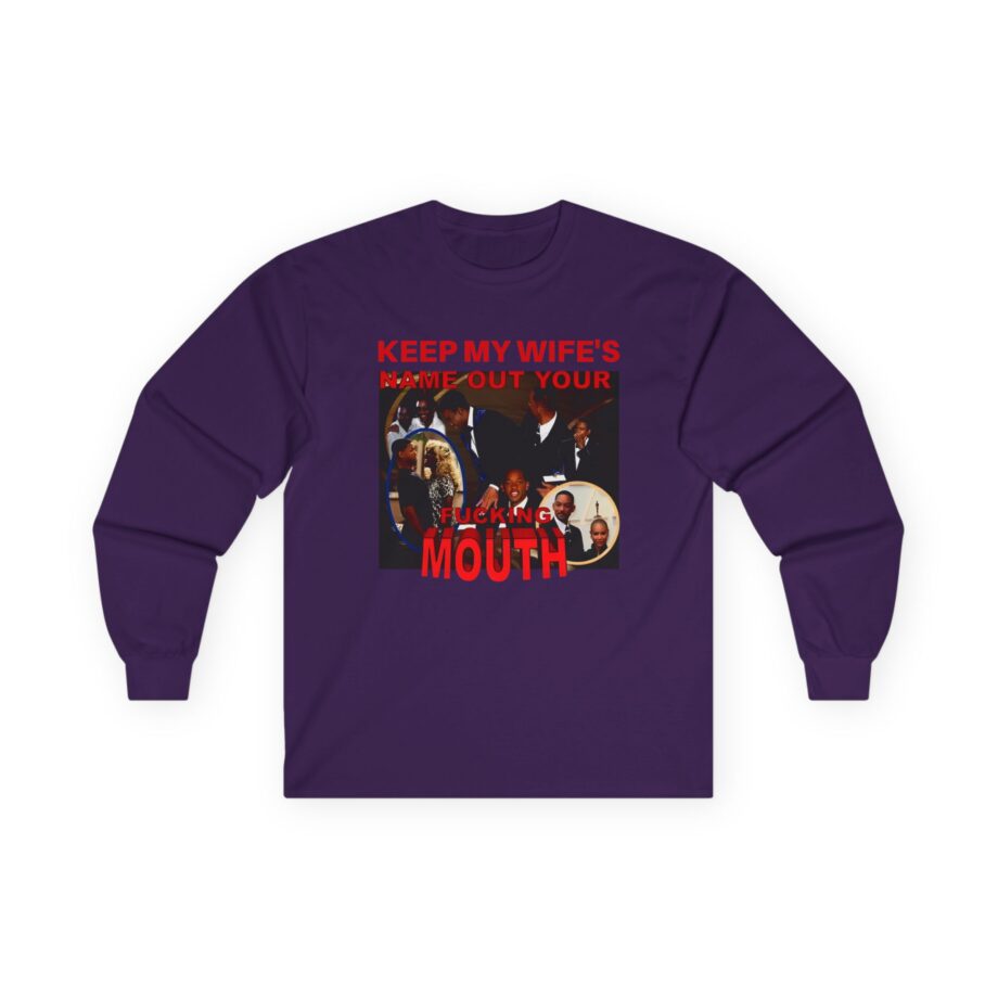 Will Smith Chris Rock Oscars Academy Awards Unisex Ultra Cotton Long Sleeve Tee