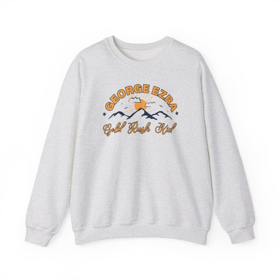 George Ezra Gold Rush Kid Mountains Unisex Heavy Blend™ Crewneck Sweatshirt