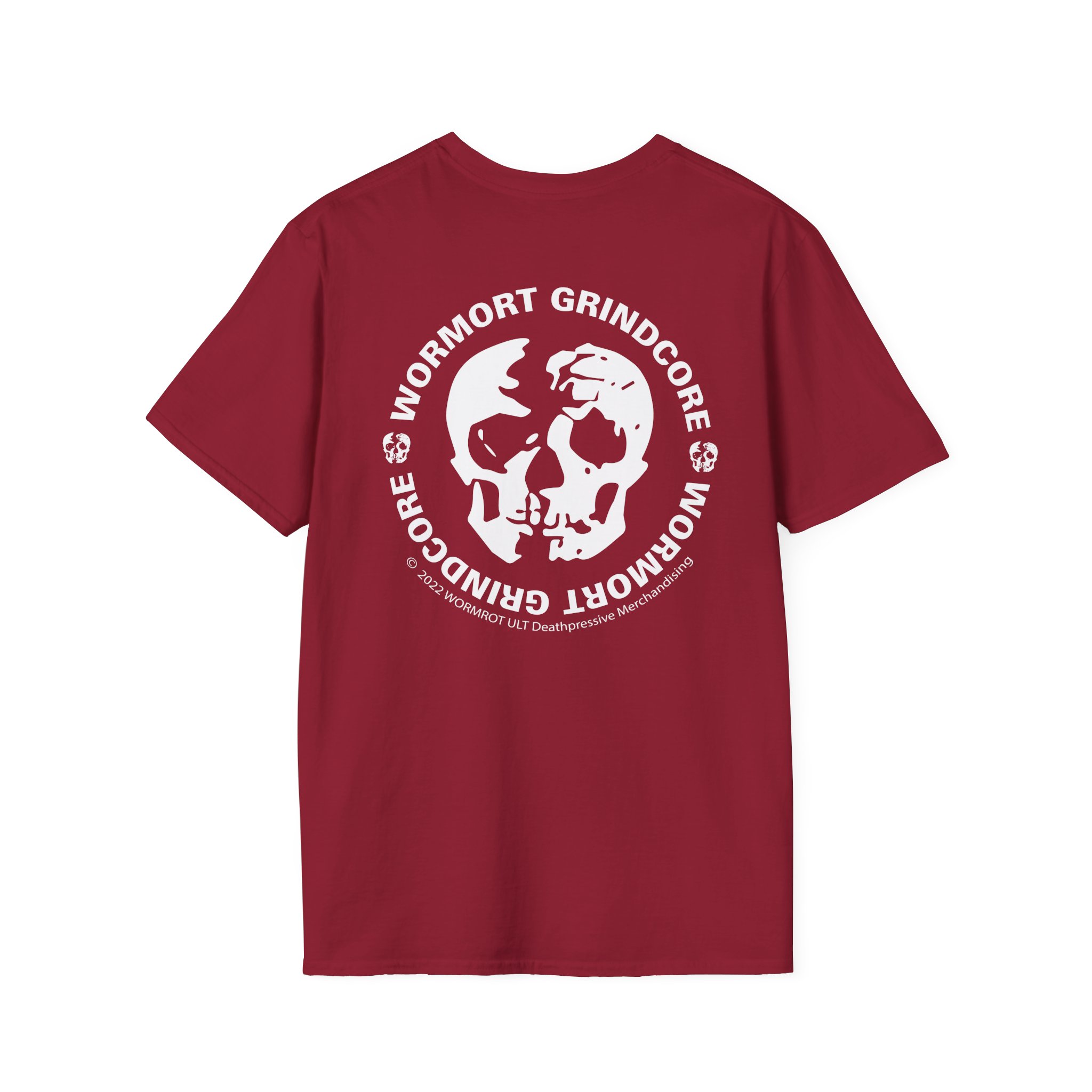 Wormrot in Grind We Rot Unisex Softstyle T-Shirt