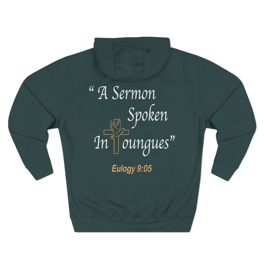 Counterparts Three-Panel Fleece Hoodie