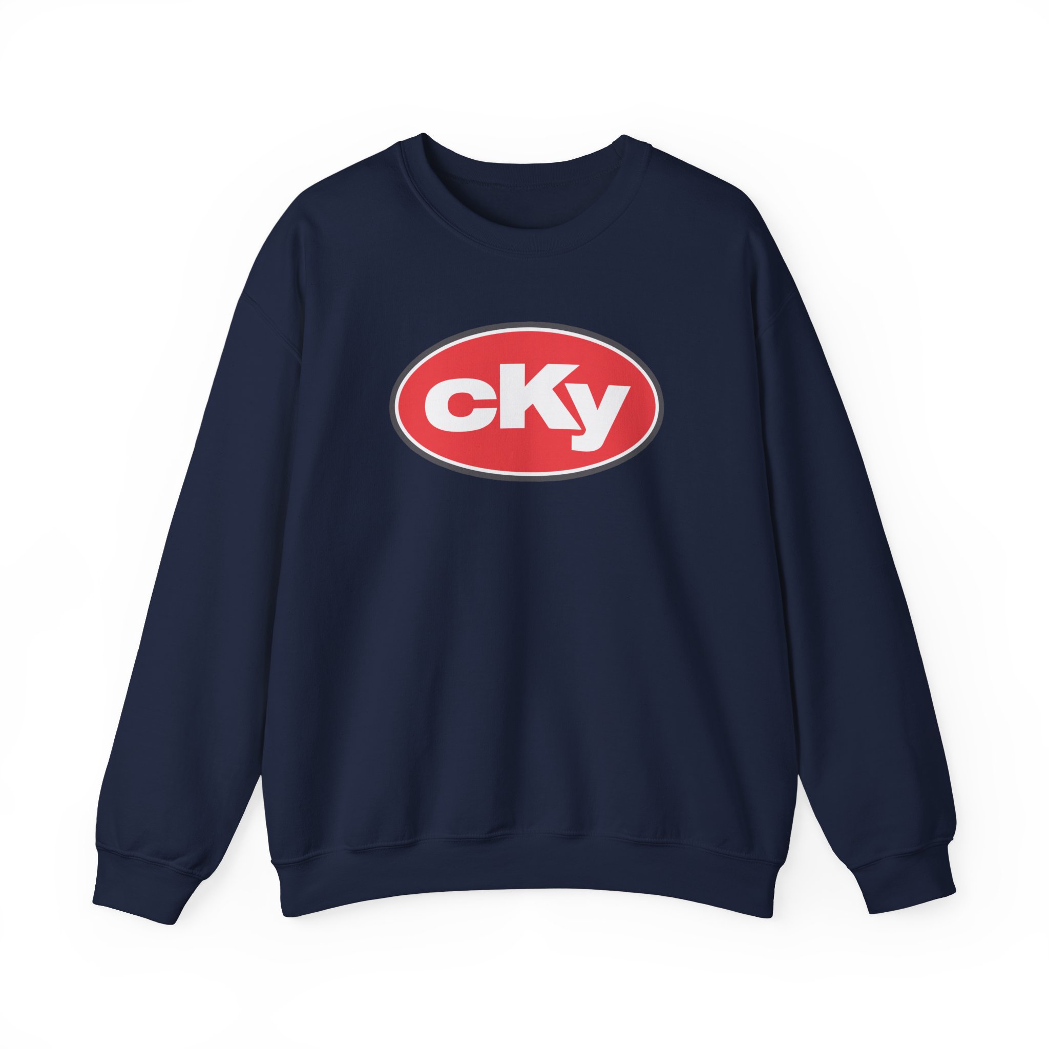 CKY Oval Logo  Unisex Heavy Blendâ„¢ Crewneck Sweatshirt