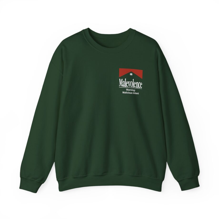 Malevolence Smokers Unisex Heavy Blend Crewneck Sweatshirt