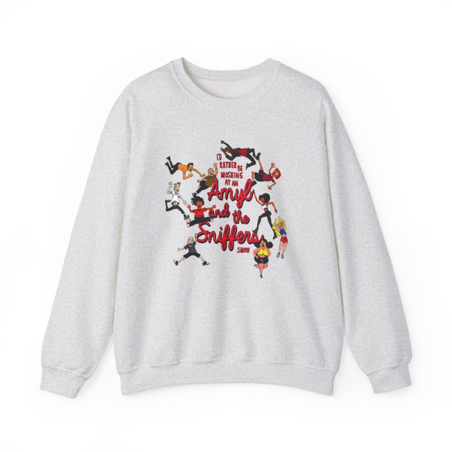 Amyl and the Sniffers Mosh  Unisex Heavy Blend™ Crewneck Sweatshirt