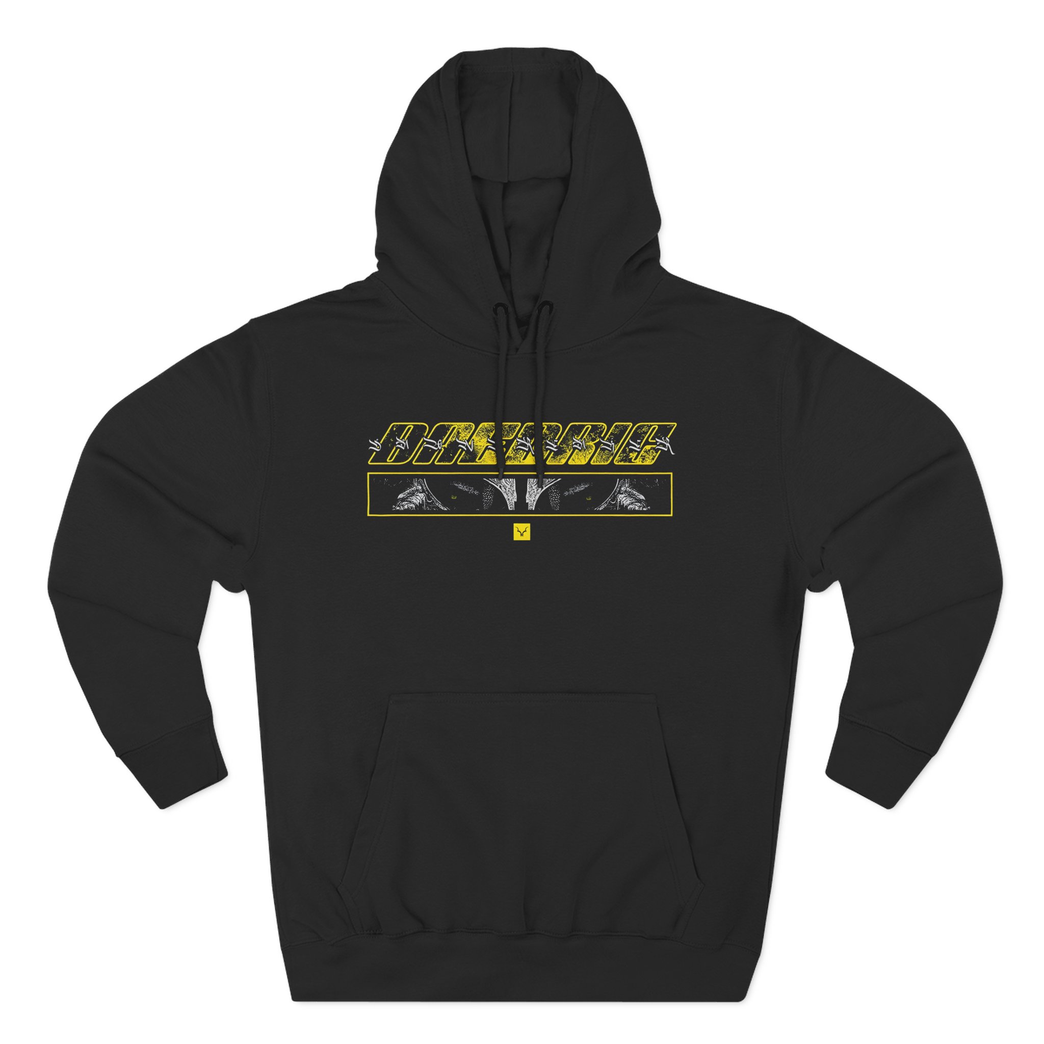 Daedric Silent Warrior Three-Panel Fleece Hoodie
