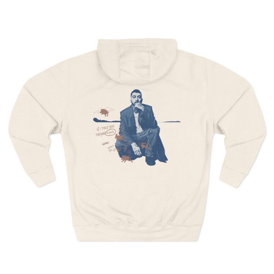 Zayn Malik Look Up Three-Panel Fleece Hoodie
