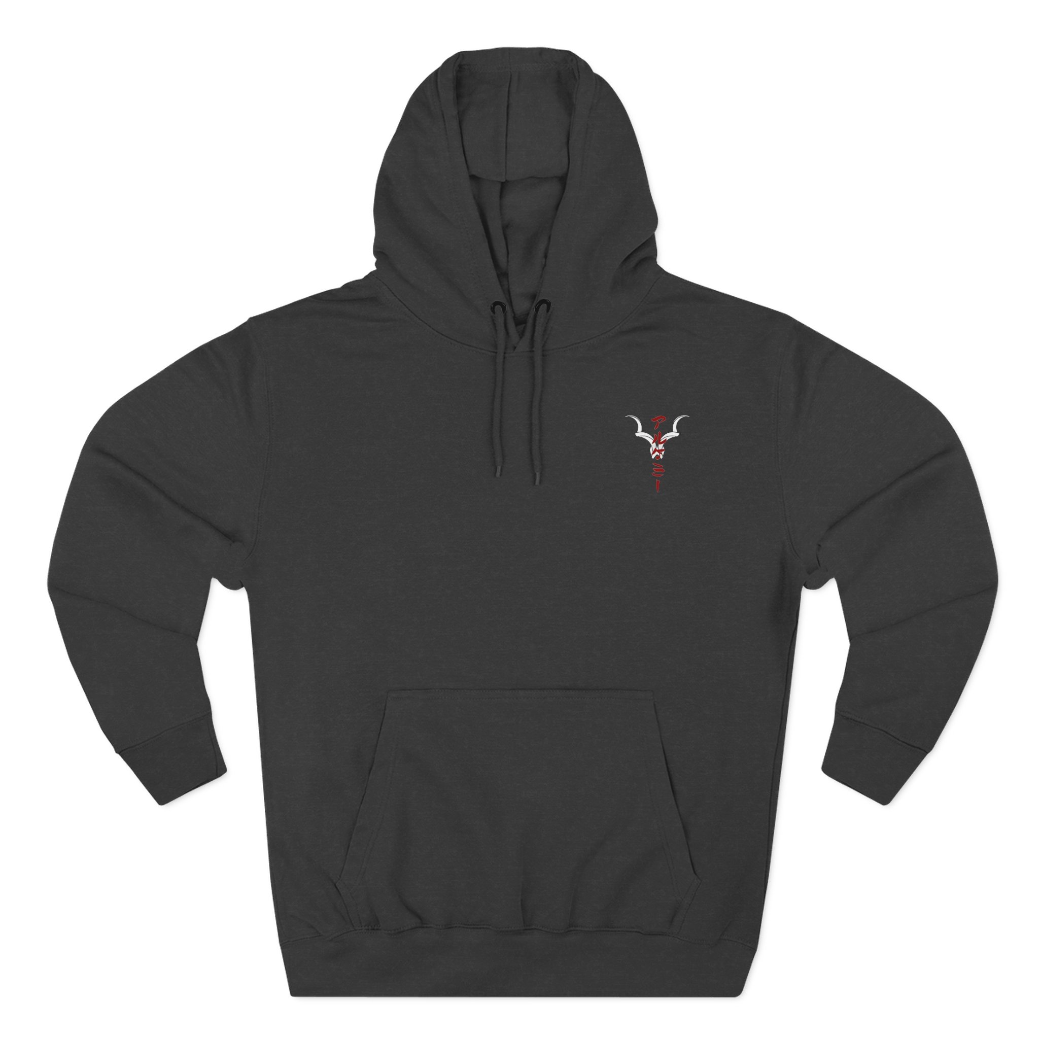 Daedric Mortal Three-Panel Fleece Hoodie