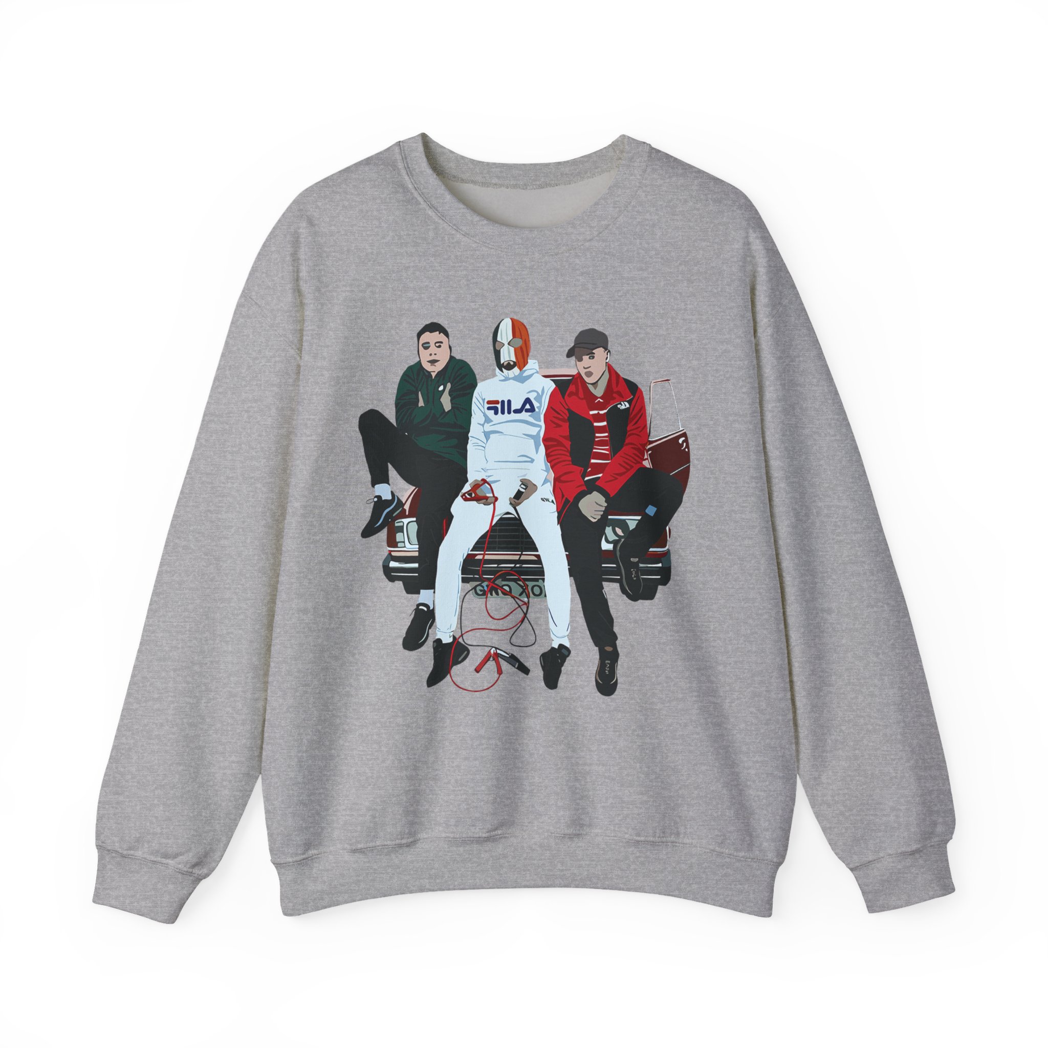 Kneecap 3cag Unisex Heavy Blendâ„¢ Crewneck Sweatshirt