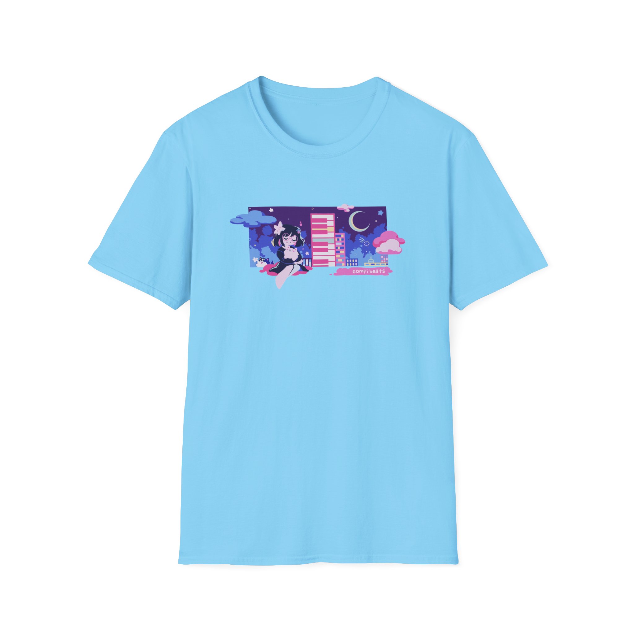 Lilypichu Comfi Beats Unisex Softstyle T-Shirt