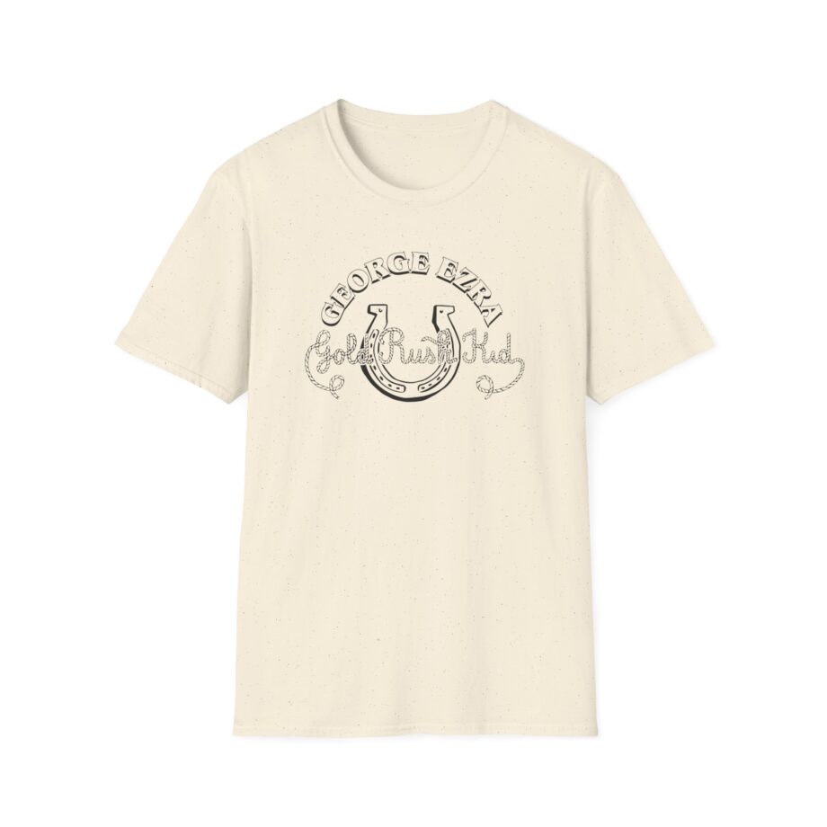 George Ezra Gold Rush Kid Horse Shoe Unisex Softstyle T-Shirt