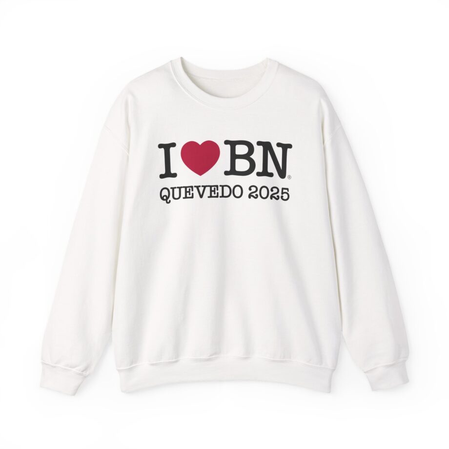 Quevedo I Love Bn Unisex Heavy Blend™ Crewneck Sweatshirt
